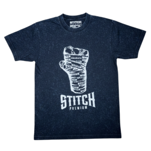 Navy Blue mineral wash tee